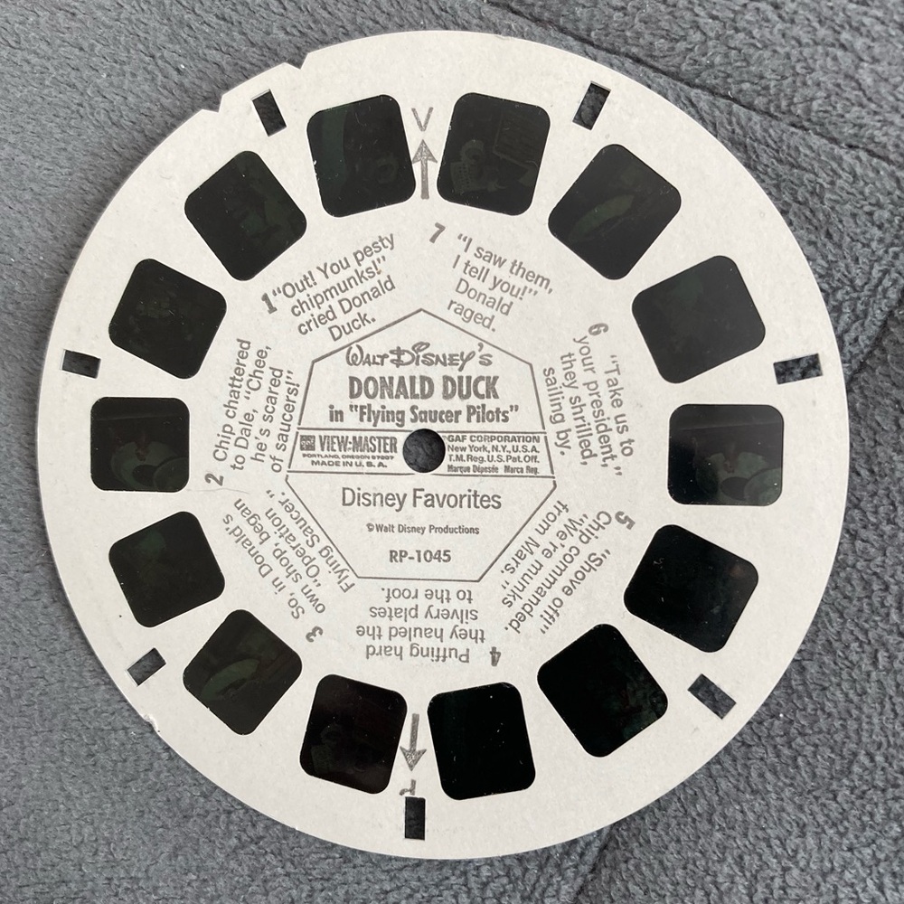 Disney DONALD DUCK View Master